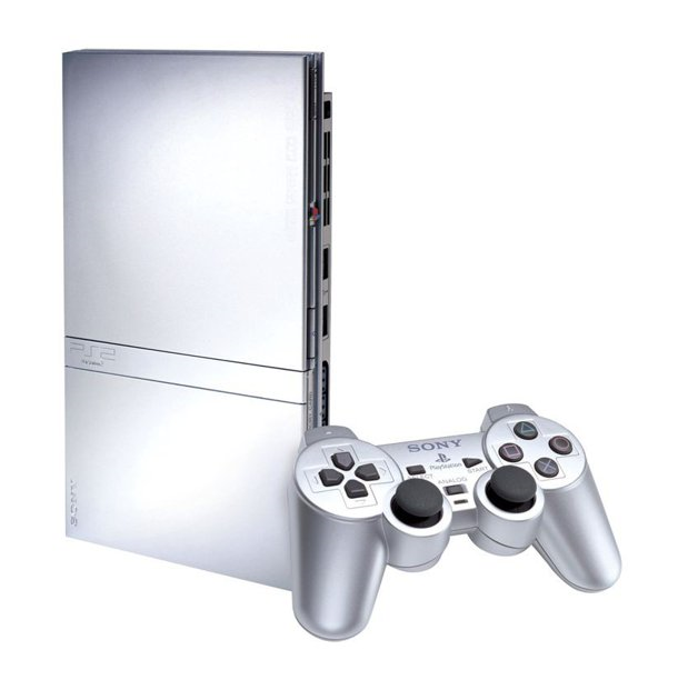 Sony PlayStation 2 Slim Console - Silver
